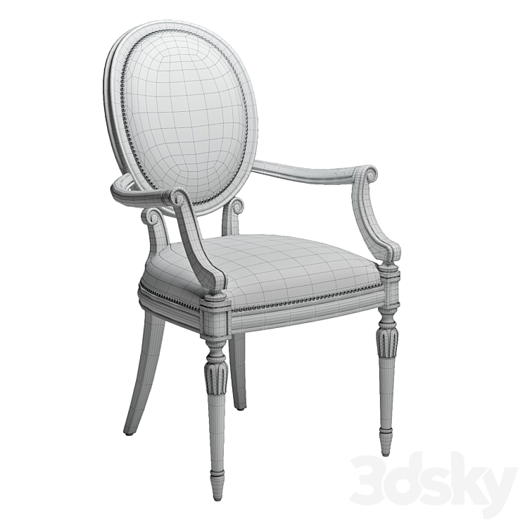 GHẾ ĂN CỔ ĐIỂN LOUIS SEVENSEDIE OLGA